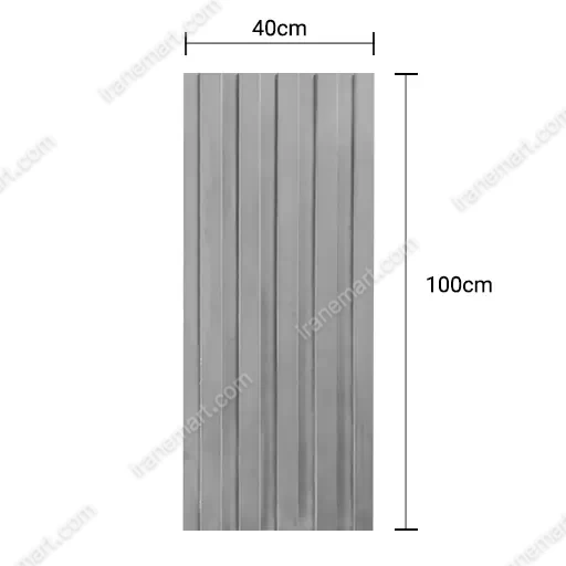 بتن اکسپوز طرح کیت کت سایز 100x40