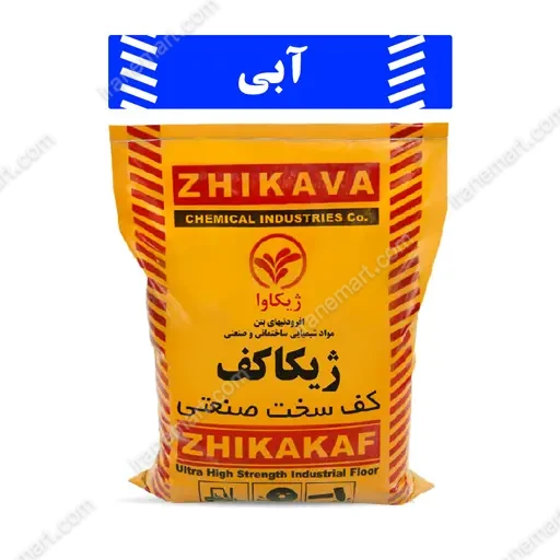 کف سخت صنعتی رنگی ژیکا کف آبی BG37