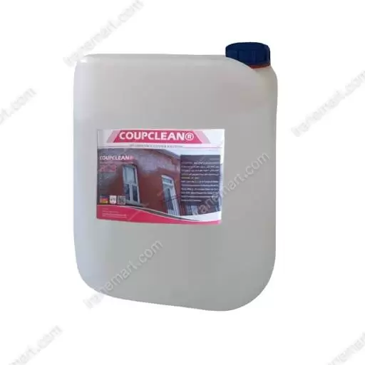 محلول شوره زدا نمای ساختمان COUPCLEAN20 ECS