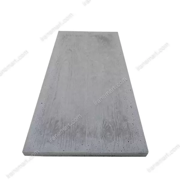 بتن اکسپوز طرح چوب ترمووود GWF1 سایز 60x30 مخصوص کف