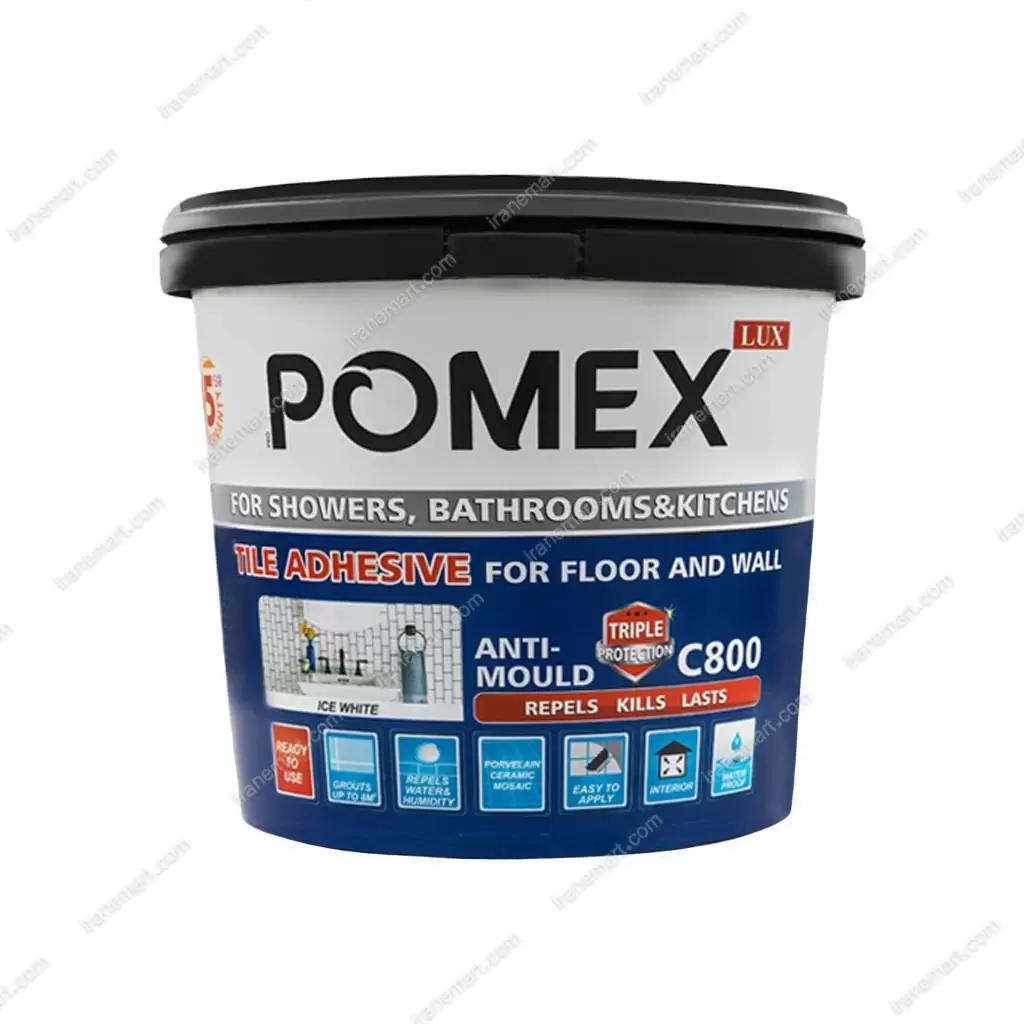 چسب خمیری کاشی و سرامیک پومکس c800
